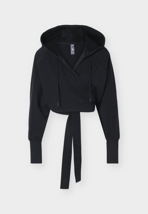 adidas by Stella McCartney, ADIDAS BY STELLA MCCARTNEY WRAP HOODIE - Sweatjakke - black