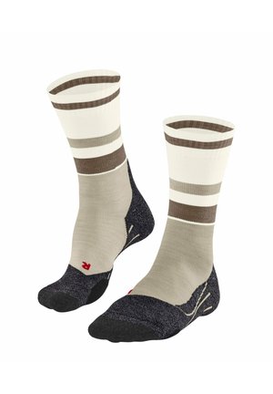 EXPLORE COMPRESSION TREKKING  - Calze sportive - beige mel