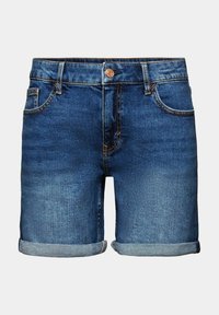 Esprit MR RGLR SHORTS - Short en jean - blue medium washed new