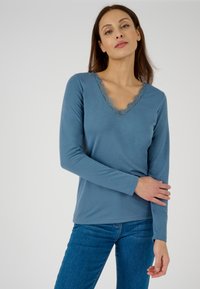 Damart THERMOLLOVE  - Longsleeve - bleu grisé