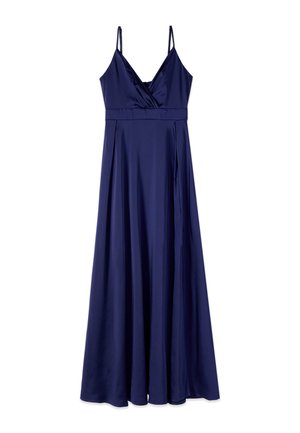 Oltre, VESTITO LUNGO CON SPACCO - Vestido de fiesta - blu