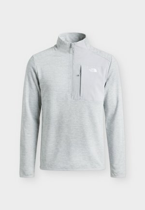 The North Face, PERFORMANCE 1/4 ZIP - Felpa in pile - pale grey heather