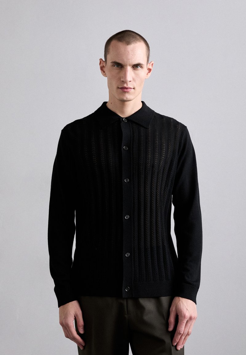 NN.07 THOR - Cardigan - black