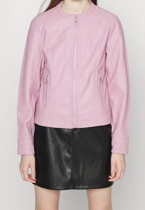 Giacca in similpelle - pink