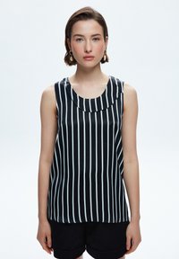 adL STRIPED - Blůza - striped black