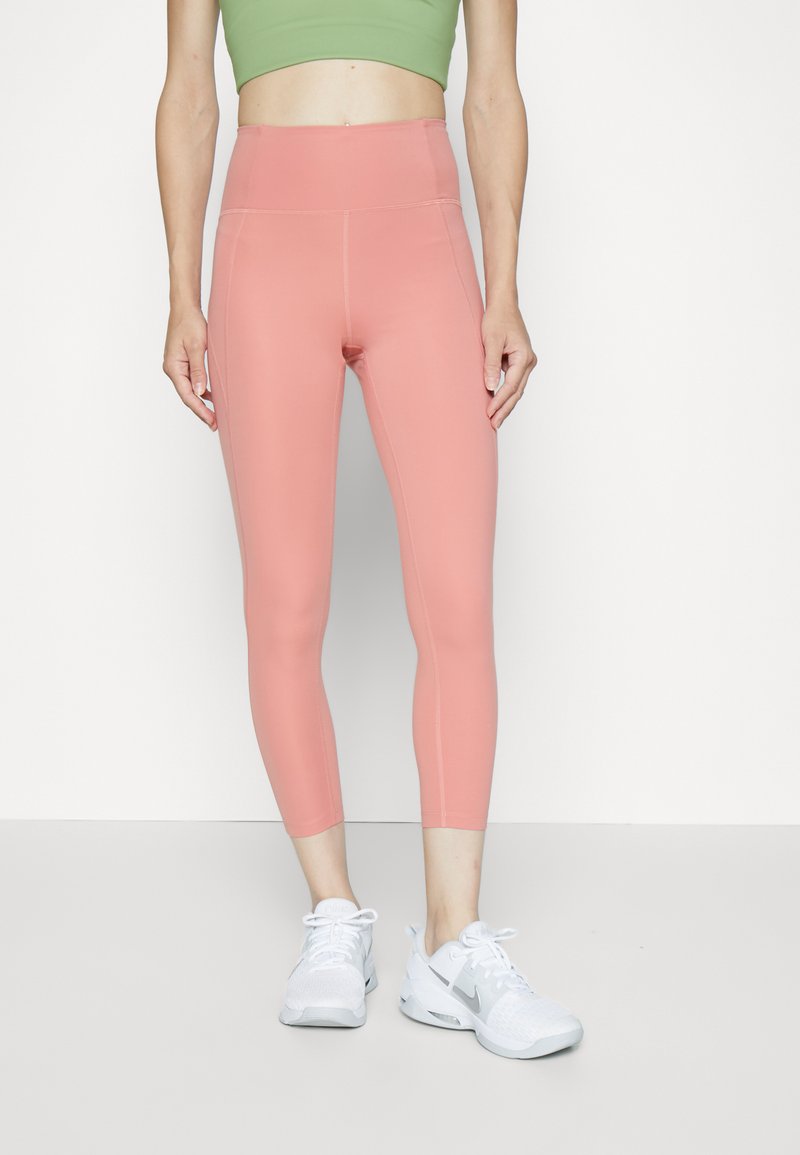Girlfriend Collective COMPRESSIVE HIGH RISE - Leggingek - primrose