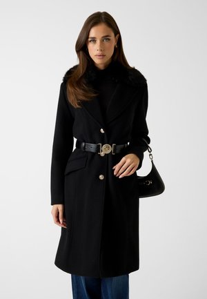 Classic coat - schwarz