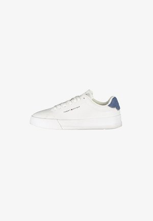 Tommy Hilfiger, TH COURT CORE ESSENTIAL LEATHER - Sneaker low - white blue