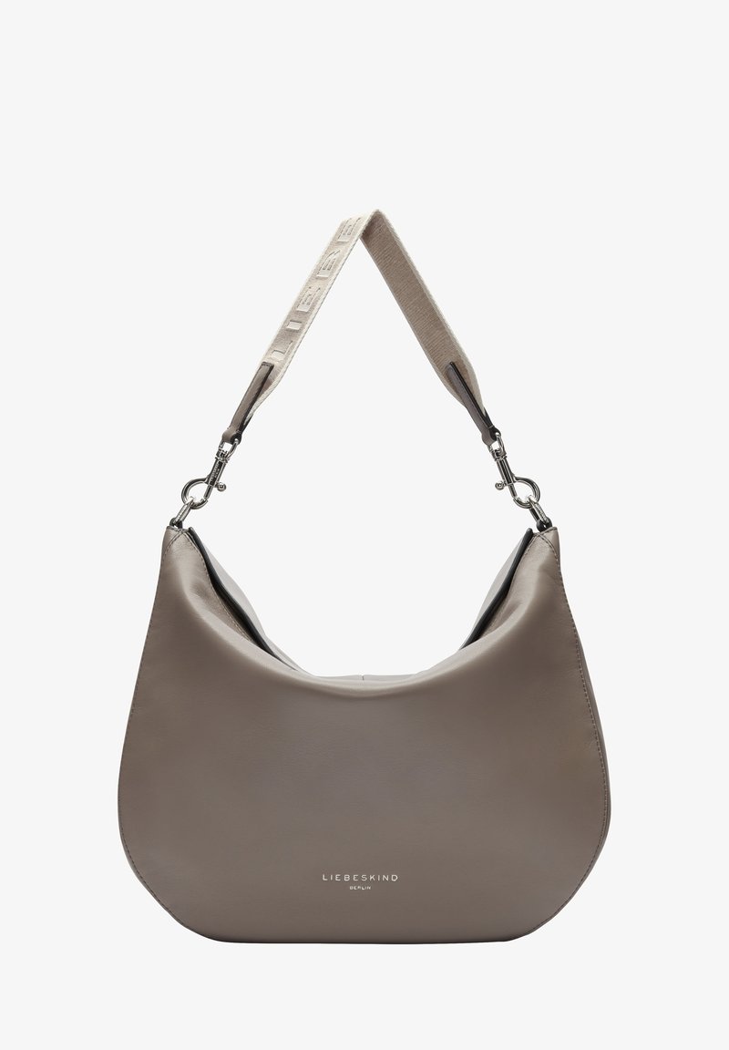 Liebeskind Berlin ALESSA HOBO L GROSSE MIT MAGNETVERSCHLUSS - Handbag - hellbraun