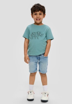 s.Oliver SUR LE DEVANT - T-shirt print - ozeangrün