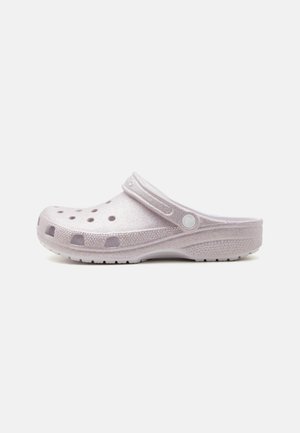 Crocs CLASSIC GLITTER UNISEX - Papucsszandálok - grape ice