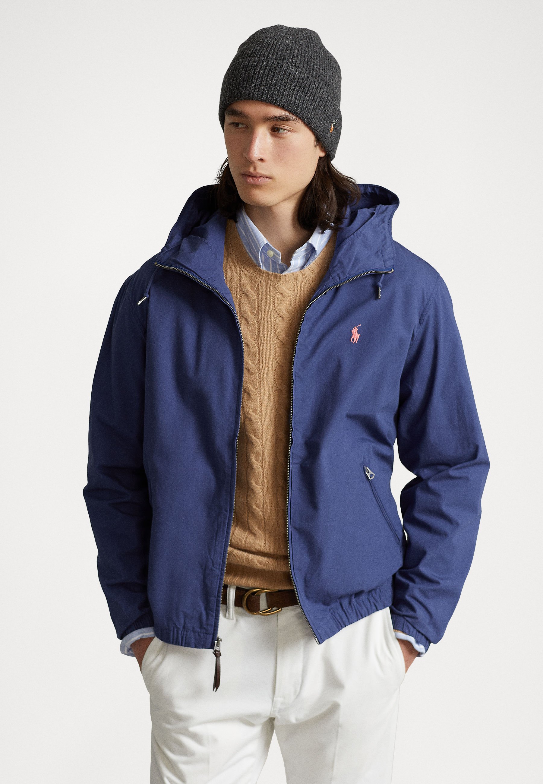 Hooded polo jacket Clearance