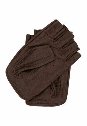 Hand Gewand by Weikert PAUL - AUTOFRAHRER - Fingerless gloves - braun