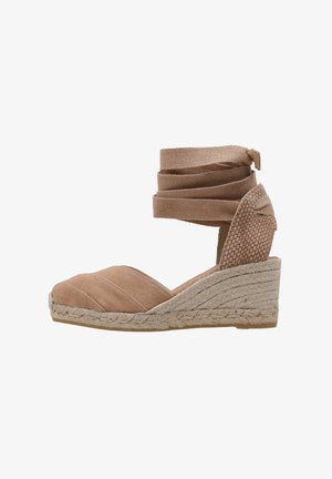 Gaimo TOBI - Sandales compensées - camel