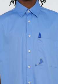 BLUEMARBLE INK STAINED SHIRT - Cămașă - blue