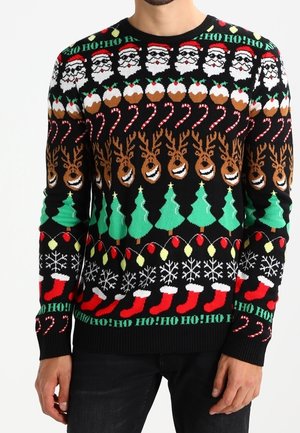 Strickpullover - multi-coloured