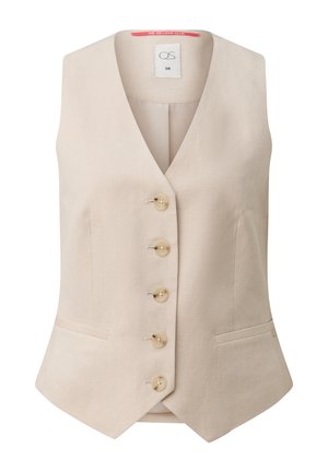 QS, INDOOR-WESTE - Bodywarmer - steingrau
