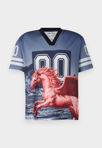 Dhruv Kapoor UNICORN RUGBY TEE UNISEX - Trükipildiga T-särk - multi
