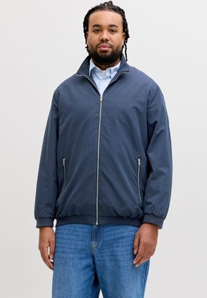 Jack & Jones, Bomber Plus Size Bomber - Blouson Bomber - navy blazer
