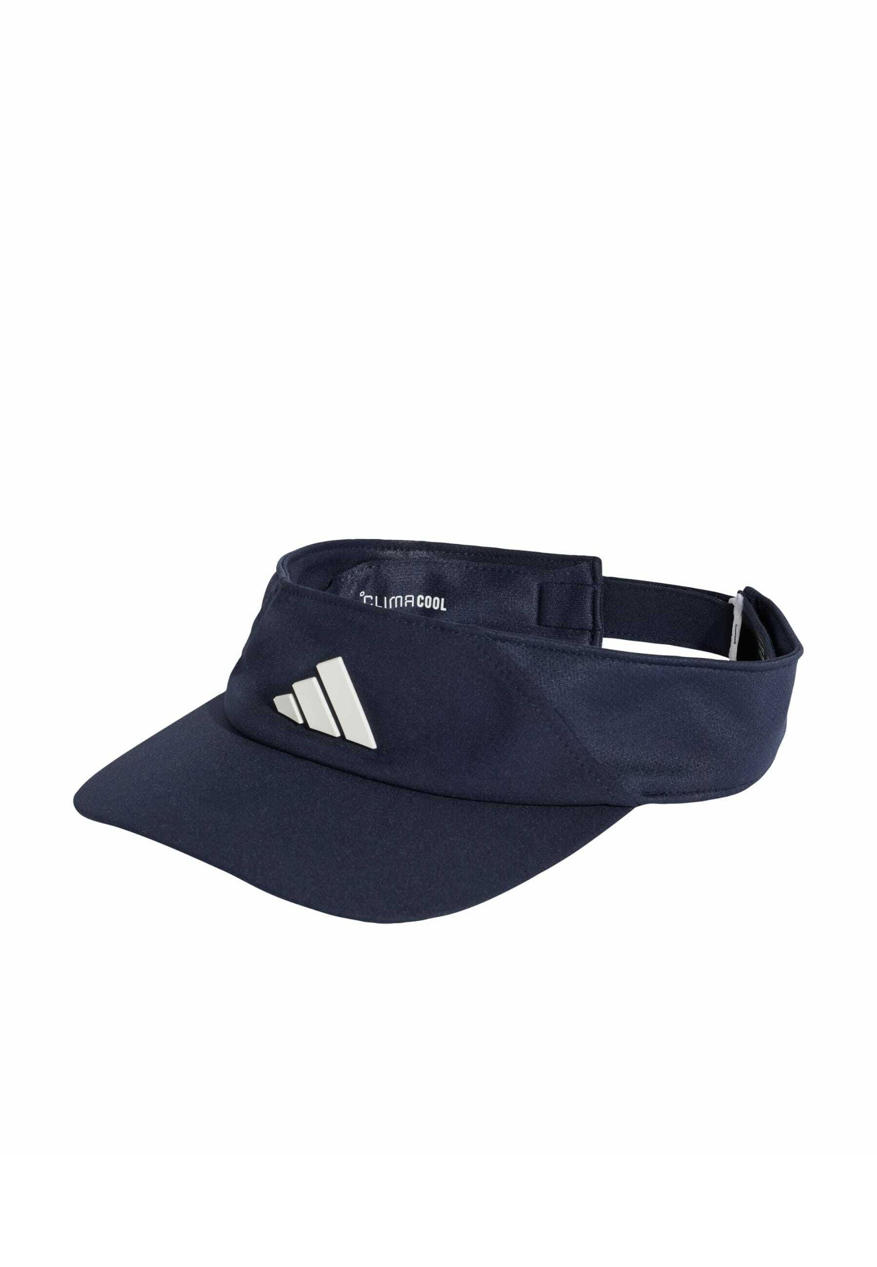 adidas Performance VISOR CLIMACOOL - Gorra - legend ink white/azul