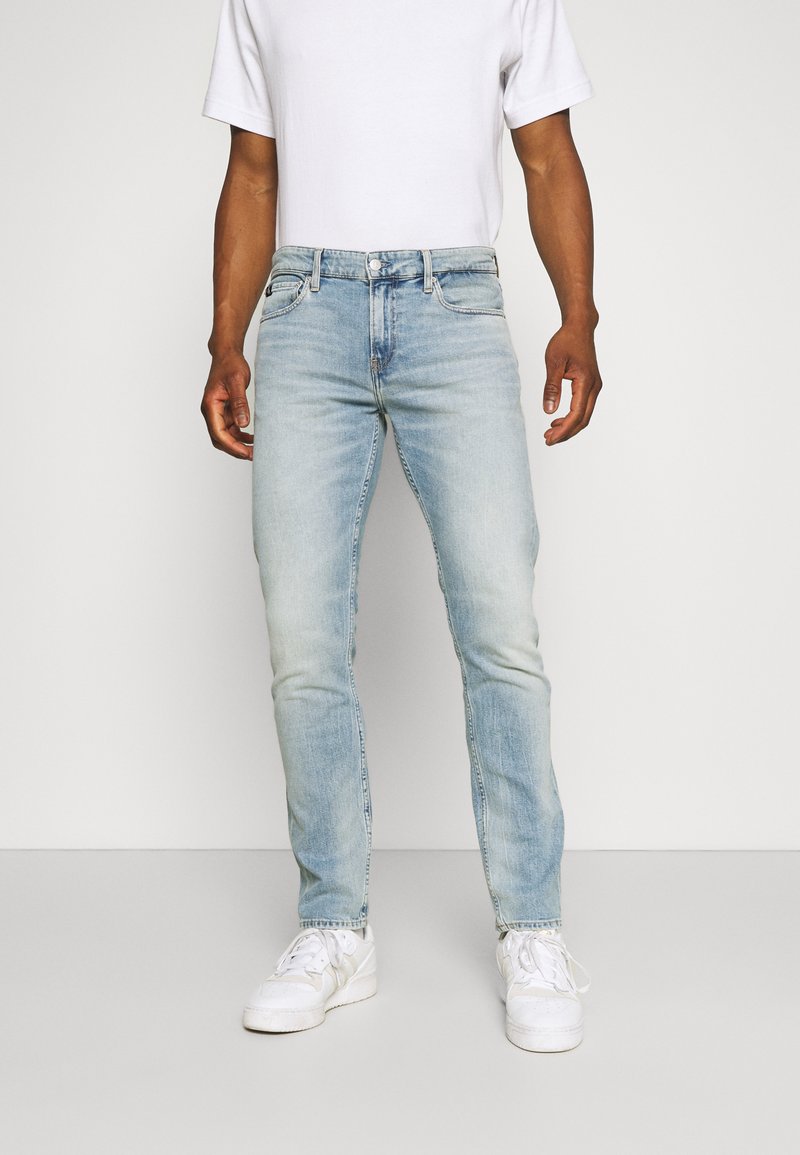 Calvin Klein Jeans SLIM Jean slim denim light/denim bleu gris