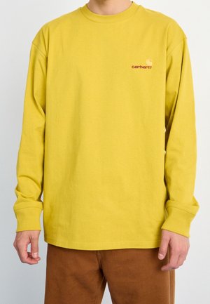 Langærmet T-shirt - mustard yellow