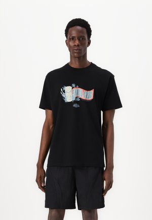 ROSKOPP VOODOO ROOM FRONT UNISEX - Print T-shirt - black