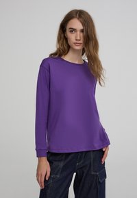 Terranova Maglietta a manica lunga - viola