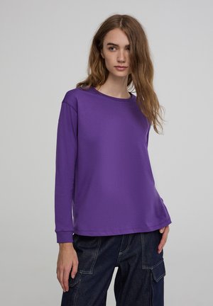 Terranova Maglietta a manica lunga - viola