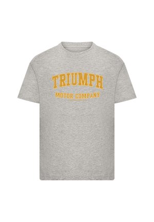 BRITISH MOTOR HERITAGE TRIUMPH COMPANY - Print T-shirt - heather grey