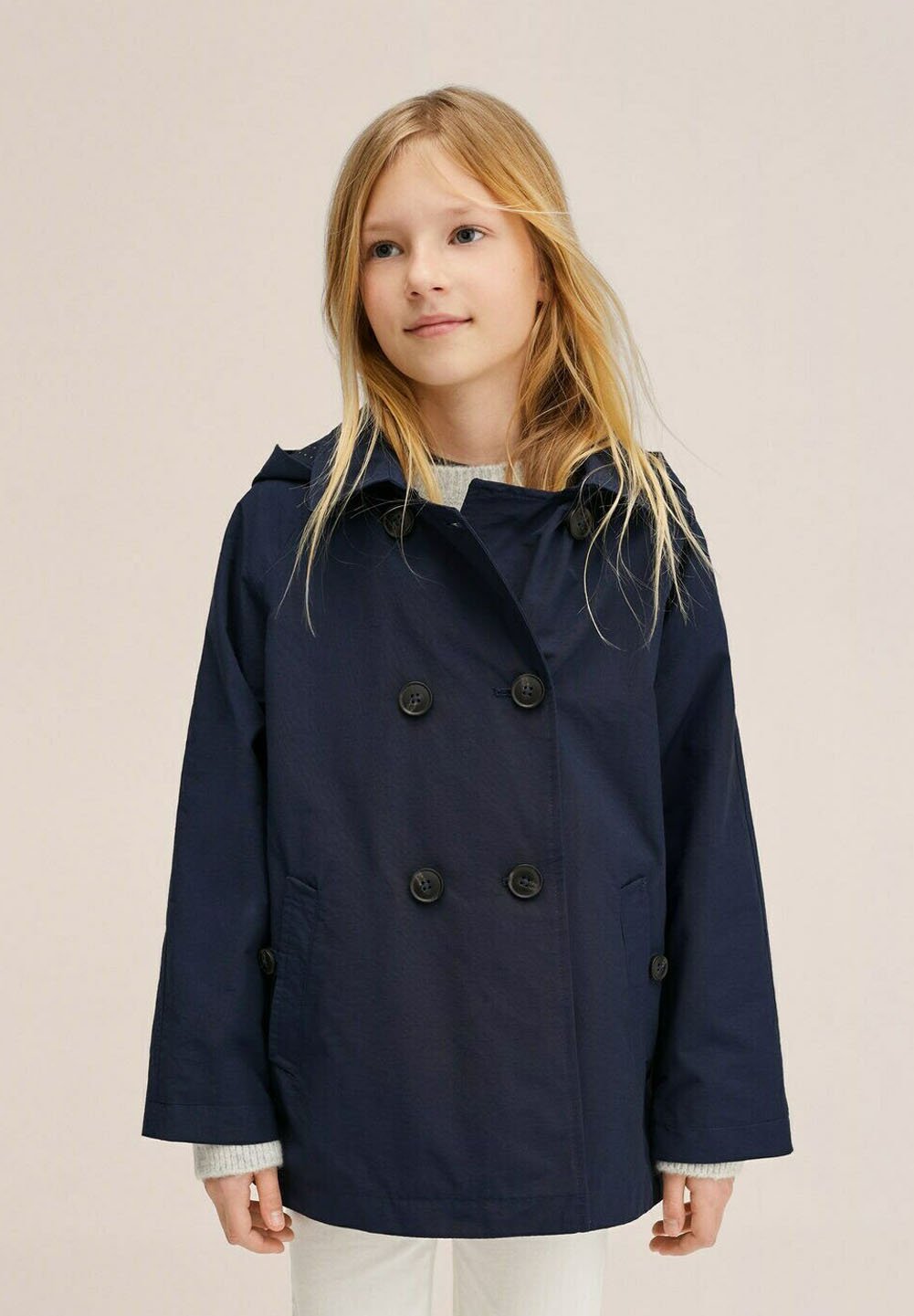 Mango Kids GRACE - Short coat - dunkles 