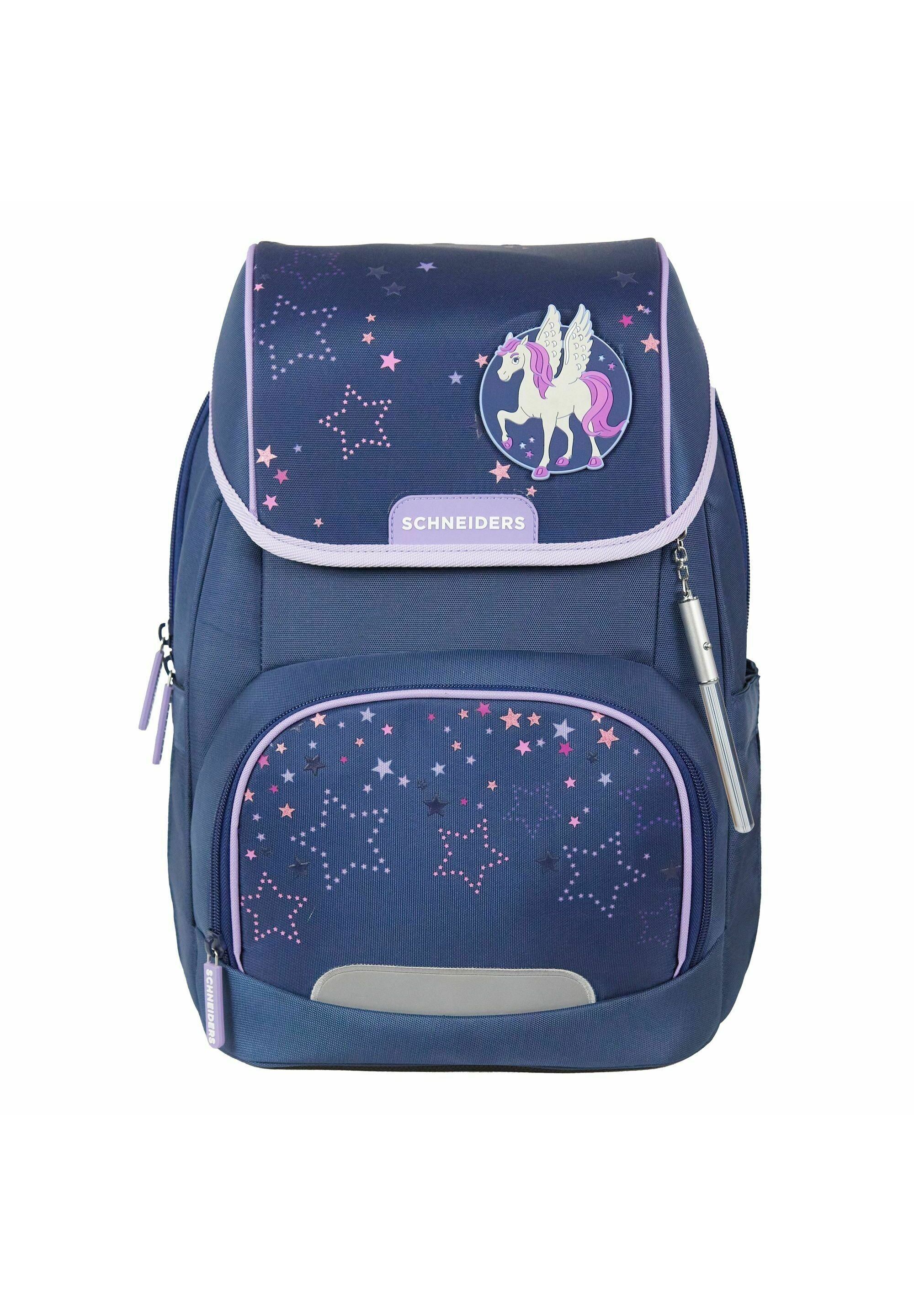 Starplast Federmäppchen – Schlank, Mit 2 Reißverschlüssen, 6 Designs | Für Schule, Robust, Aus Stoff