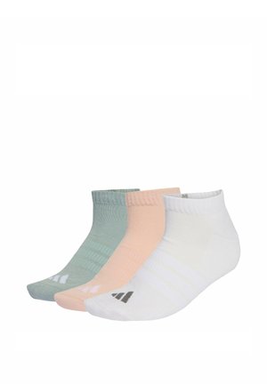 CUSHIONED ESSENTIALS LOW CUT 3 PAIR PACK - Calcetines tobilleros - blush pink/white/sage