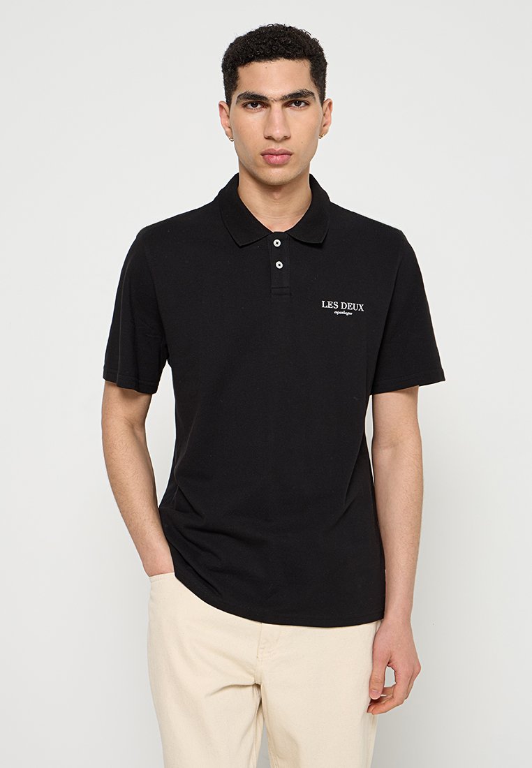 Les Deux Poloshirt zwart