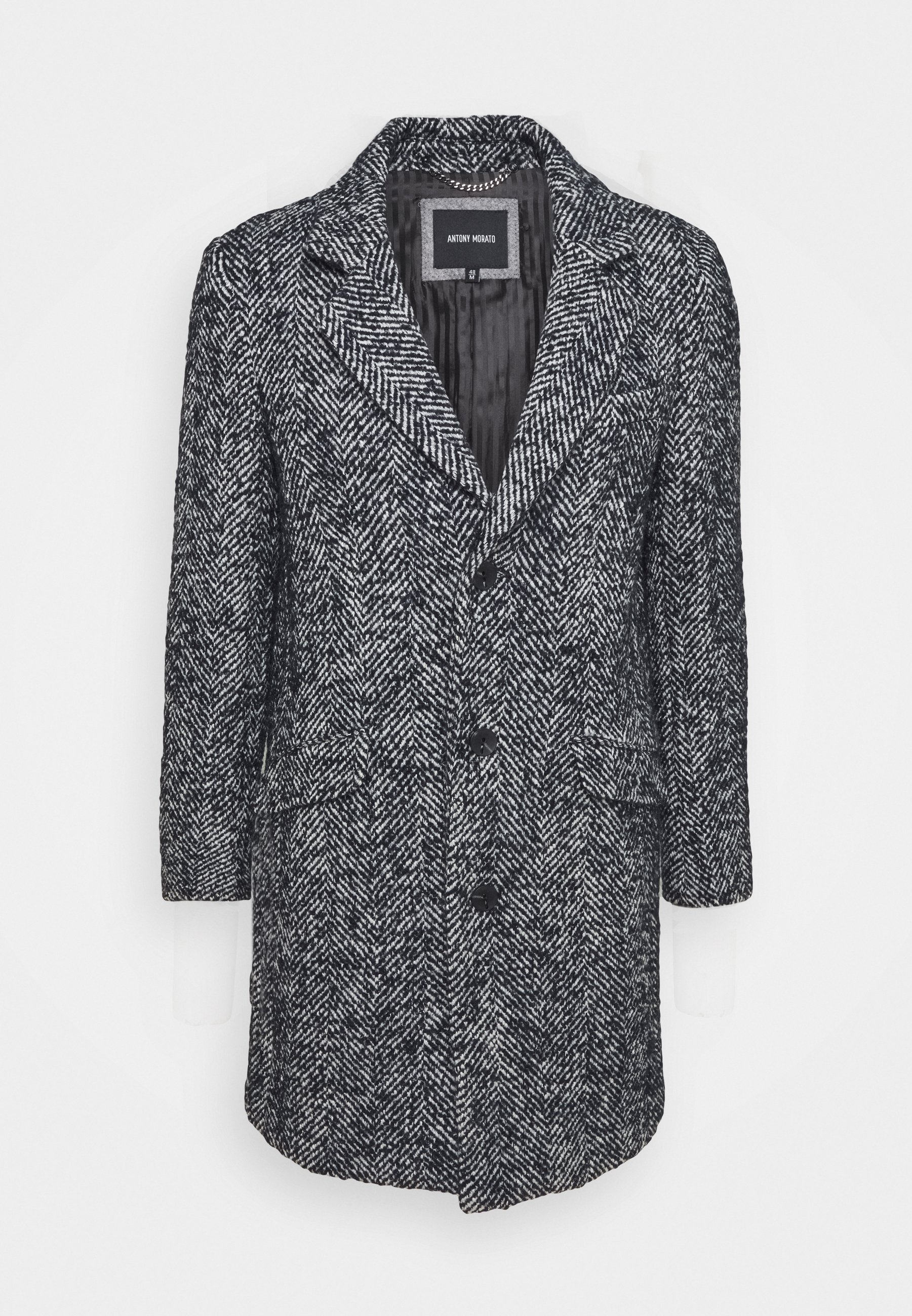 Antony Morato LONG COAT - Cappotto classico - ink blu/blu scuro - Zalando.it