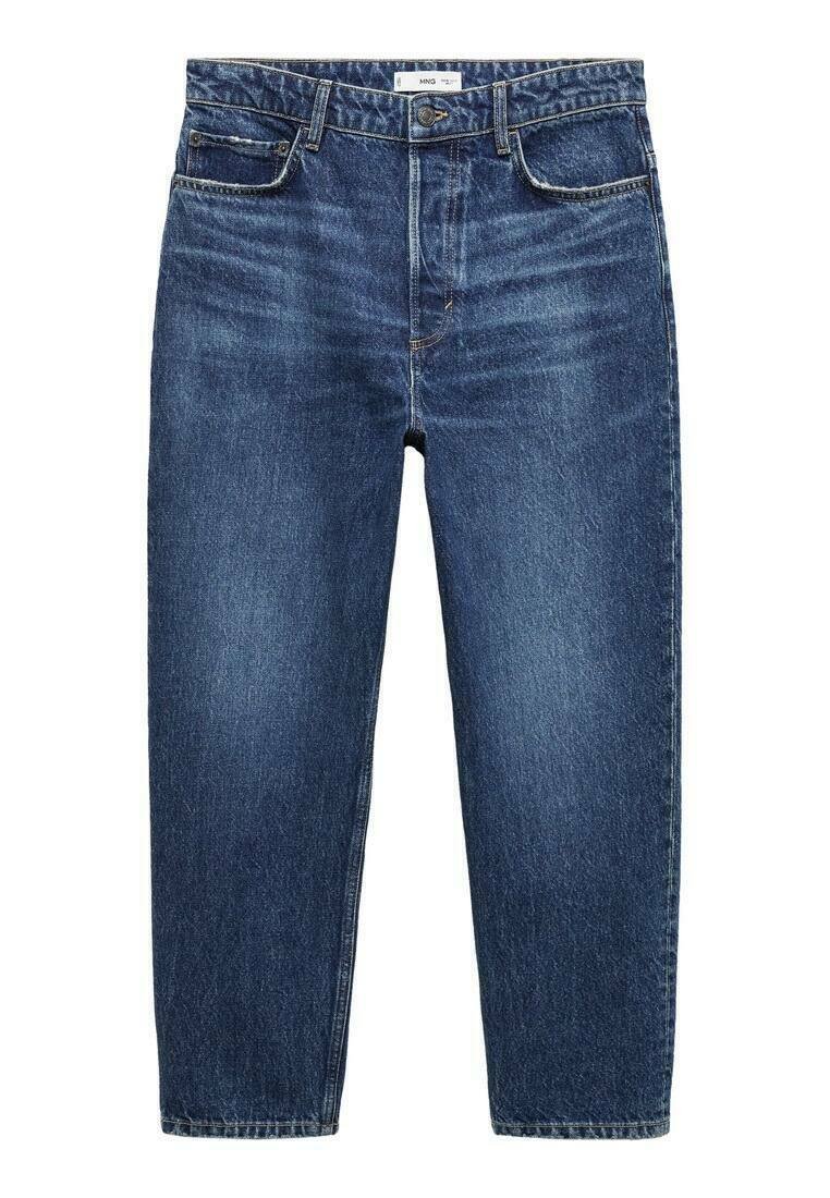 Mango Jeans Tapered Fit donkerblauw