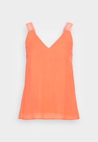 Selecionado, coral orange