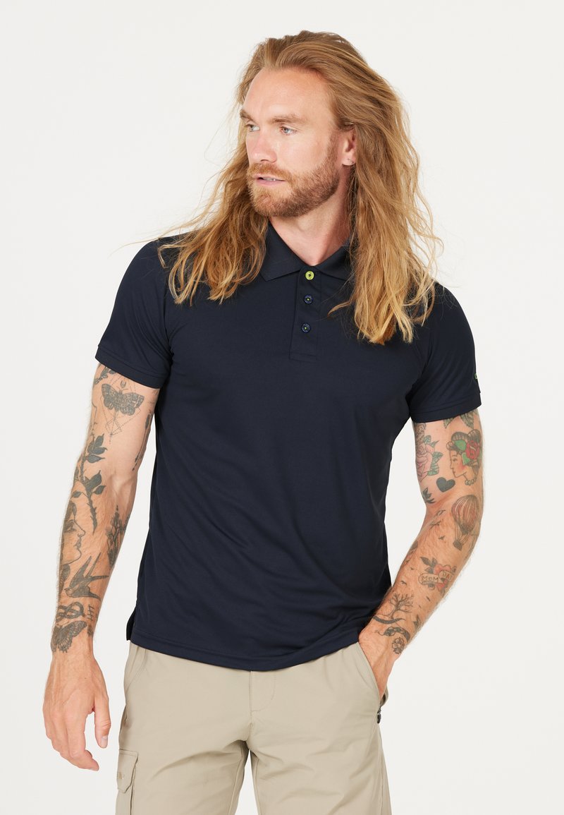 CMP Poloshirts - nn b blue limegreen