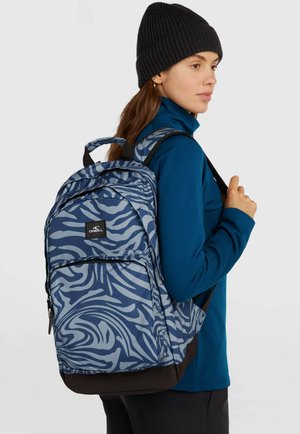 O'Neill, O'NEILL O'NEILL SANTA CRUZ BACKPACK  -  BACKPACKS  - UNISEX - Rugzak - blue swirl zebra
