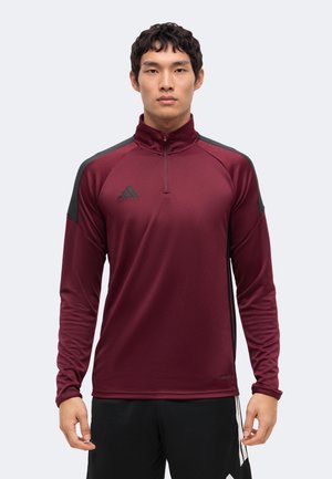 adidas Performance, TIRO 26 ESSENTIALS TRAINING - Блуза с дълги ръкави - maroon/black