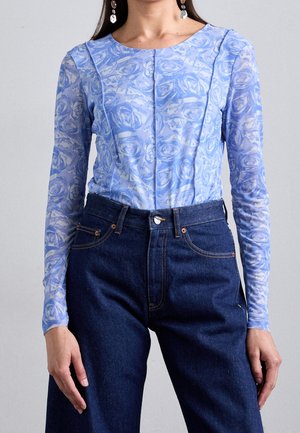 Langærmet T-shirt - blue