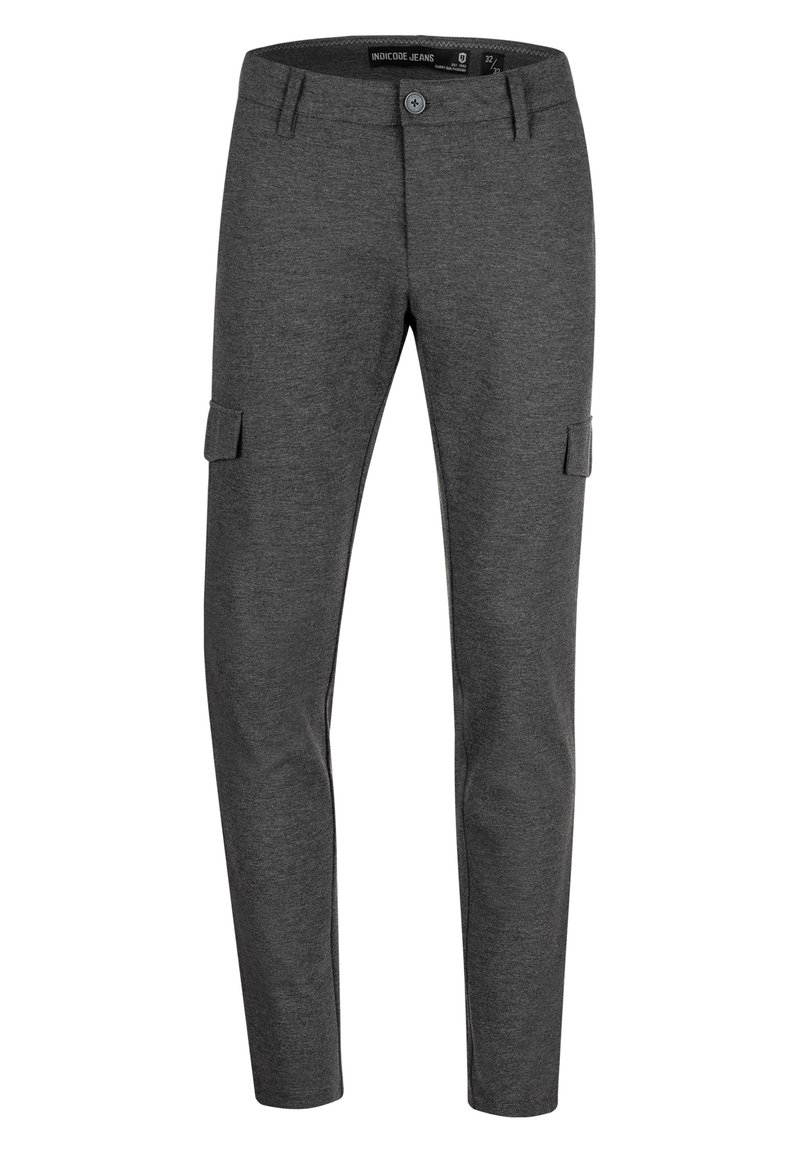 INDICODE JEANS Cargobroek donkergrijs INDICODE JEANS Cargobroek donkergrijs