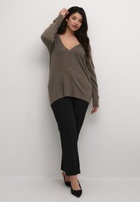 Kaffe Curve FARSIA - Kofta - major brown