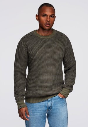 Trui - dark olive