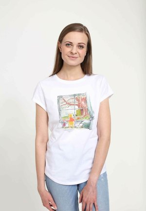 WINNIE THE POOH WINNIE WINDOW - T-shirt con stampa - white