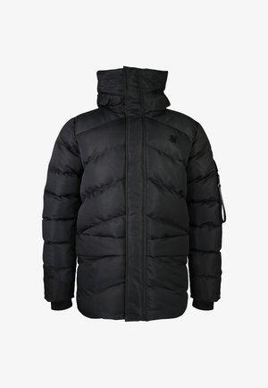SIKSILK, PARKA - Χειμωνιάτικο μπουφάν - black