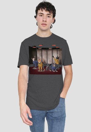 Cotton Soul, STAR TREK BEAM MEOW UP - Print T-shirt - anthracite