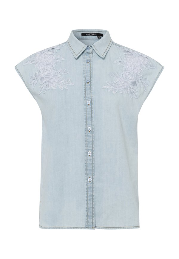 Hemdbluse - sky varied