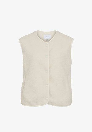 VILA, VIMARLON TEDDY O-NECK WAISTCOAT - NOOS - Veste sans manches - birch
