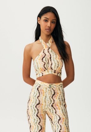 WAVE PRINT - Top - off white
